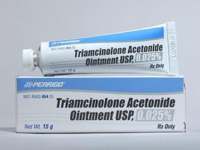 Triamcinolone Acetonide 0.025% Ointment 15 Gram