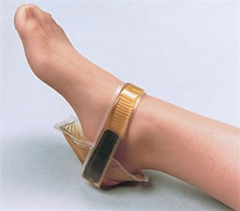 Heel Cup AliGel Heel Support Elastomeric Polymer White
