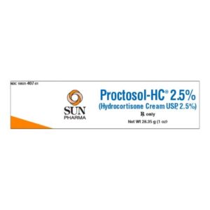 Proctosol-HC Hydrocortisone 2.5% Cream 1 oz.