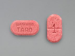 Warfarin Sodium 1 mg Tablet 100 Tablets