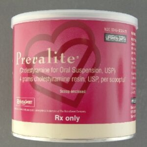 Prevalite Cholestyramine / Aspartame 4 Gram Powder for Suspension 60 Packets