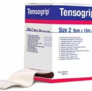 Elastic Tubular Support Bandage Tensogrip 7 Inch X 11 Yard Pull On White NonSterile Size J Standard Compression