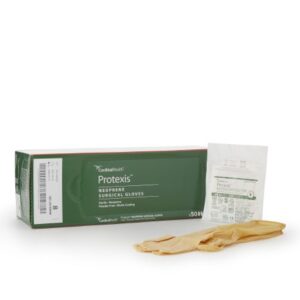 Surgical Glove Protexis (formerly Duraprene Plus ) Size 8 Sterile Polychloroprene Standard Cuff Length Smooth Ivory Chemo Tested