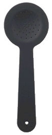 GOOD-LITE Eye Occluder 6-3/4 Inch Short Handle Style Multiple Pinhole Black Plastic