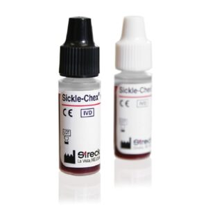 Sickle Cell Screening Test, Hemoglobin Electrophoresis Control Set Sickle-Chex Whole Blood HGB S Positive Level / Negative Level 4 X 2.5 mL
