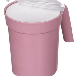 Pitcher and Liner Medegen Cold 28 oz. Dusty Rose Pink