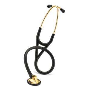 Cardiology Stethoscope 3M Littmann Master Cardiology Black 1-Tube 27 Inch Tube Single Sided Chestpiece