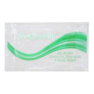 Shampoo and Body Wash Freshscent 0.34 oz. Individual Packet Fruit Scent