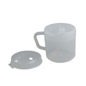Drinking Mug PSC 8 oz. Translucent Plastic Reusable