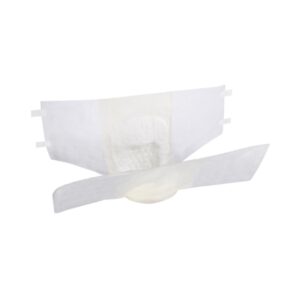 Unisex Adult Incontinence Brief Wings Extra Quilted X-Large Disposable Moderate Absorbency