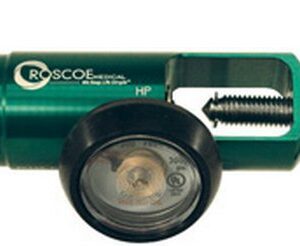 Roscoe Mini Oxygen Regulator Click Style 0 – 8 LPM Barb Outlet CGA-870