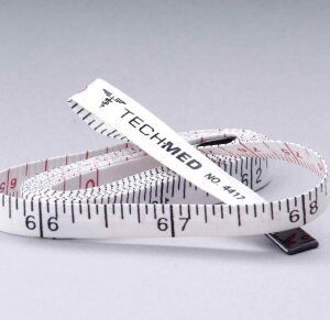 Measurement Tape 72 Inch Linen-like Fiberglass Reusable English / Metric
