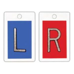 X-Ray Marker Set 5/8 Inch Blue / Red Elite Cassette Marker 1 Set