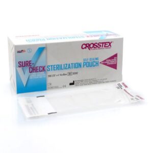Sterilization Pouch Sure-Check Ethylene Oxide (EO) Gas / Steam 2-1/4 X 4 Inch Transparent Self Seal Film