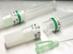 Hypodermic Needle TSK SteriJect 1/2 Inch Length 32 Gauge Regular Wall Without Safety