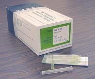 Hypodermic Needle TSK SteriJect 1/2 Inch Length 31 Gauge Regular Wall Without Safety