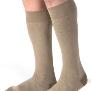 Compression Socks JOBST for Men Casual Knee High X-Large Black Closed Toe