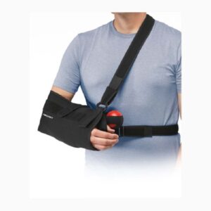 Shoulder Sling Aircast One Size Fits Most Mesh Fabric Left or Right Arm