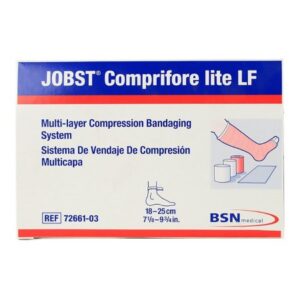 3 Layer Compression Bandage System JOBST Comprifore lite LF No Closure Tan / White NonSterile 40 mmHg