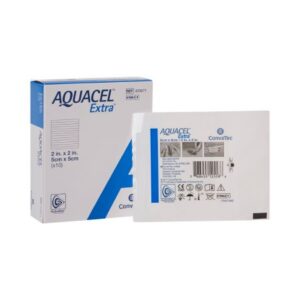 Gelling Fiber Wound Dressing Aquacel Extra 2 X 2 Inch Square Sterile