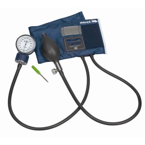 Aneroid Sphygmomanometer Unit MABISCaliber Large Adult Cuff Nylon Cuff 33 – 51 cm Pocket Aneroid