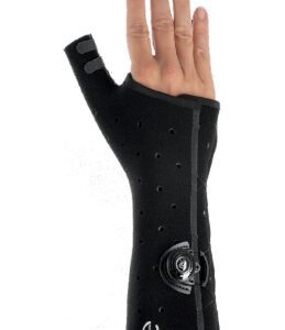 Thumb Splint Exos X-Large Boa Lacing System Left Hand Black