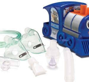 Neb-U-Tyke Train Compressor Nebulizer System Small Volume Medication Cup Pediatric Aerosol Mask / Mouthpiece Delivery