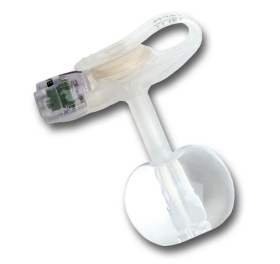 Low Profile Balloon Button Gastrostomy Tube Kit Mini Classic 14 Fr. 3.0 cm Tube Silicone Sterile