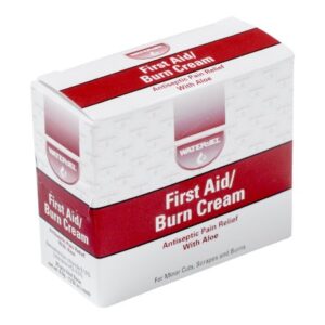 Burn Relief BZK (Benzalkonium Chloride) / Lidocaine HCl Water Jel Cream 0.9 Gram Individual Packet
