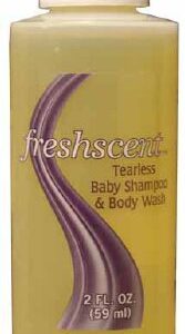 Tearless Shampoo and Body Wash Freshscent 2 oz. Bottle Fruit Scent