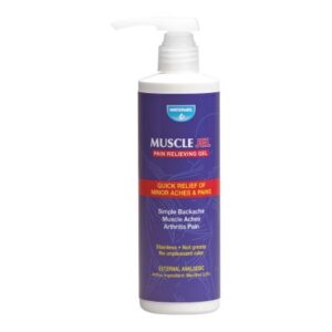 Topical Pain Relief Muscle Jel 3.5% Strength Menthol Topical Gel 16 oz.