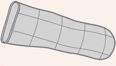 Silver Foam Dressing PolyMem Silver 2-3/5 to 3 Inch Circumference Finger / Toe Sterile