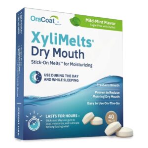 Mouth Moisturizer XyliMelts 40 per Pack Melt