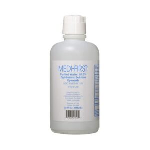 Eyewash Solution Medi-First 32 oz. Squeeze Bottle