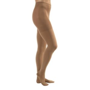 Compression Pantyhose JOBST Relief Waist High X-Large Beige Closed Toe
