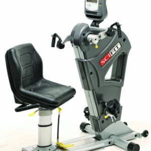 Ergometer SciFit PRO2 200 Levels of Resistance 61 X 30 X 62 Inch Metallic Gray / Silver