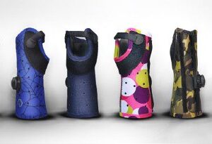Wrist Brace with Boa Exos Thermoformable Polymer / Nylon Right Hand Camo Print 2X-Small