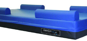 Mattress Cover with Bolsters Protect You 2 36 X 80 X 6 Inch Polyester / Foam For Standard and Replacement Mattress Systems