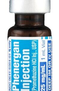 Phenergan Promethazine HCl 25 mg / mL Injection 1 mL