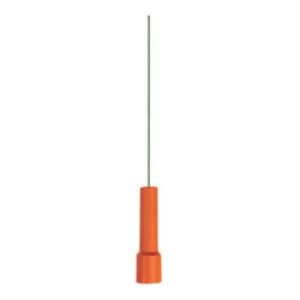 EMG Needle Electrode with Leadwire Teca Elite 28 Gauge X 1-1/2 Inch Length X 24 Inch Lead Length Coated Stainless Steel Sterile Monopolar Needle Tip Disposable