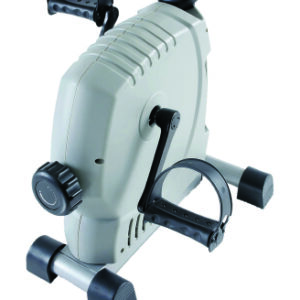 Pedal Exerciser CanDo Magneciser Portable Adjustable Resistance Levels 10 X 16 X 18 Inch Black / Gray