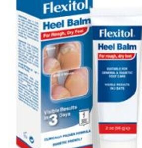 Foot Moisturizer Flexitol Heel Balm 2 oz. Tube Scented Cream
