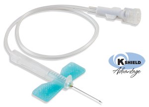 Infusion Set K-Shield Advantage 25 Gauge 3/4 Inch 12 Inch Tubing Without Port