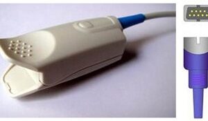 SpO2 Sensor Sage Services Finger Adult Reusable