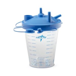 Rigid Suction Canister Kit Medline 850 mL Sealing Lid