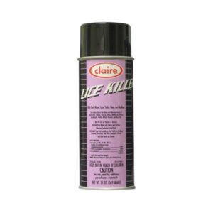 Lice Treatment for Durable Goods Claire Oil Based Aerosol Spray Liquid 16 oz. Can Unscented NonSterile