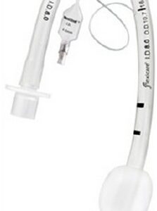 Cuffed Endotracheal Tube Flexicare VentiSeal Curved 4.0 mm Pediatric Murphy Eye
