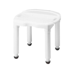 Bath Bench Carex Without Arms Plastic Frame Without Backrest 21 Inch Seat Width 400 lbs. Weight Capacity