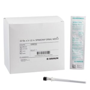 Spinal Needle Spinocan Quincke Style 22 Gauge 3-1/2 Inch Sterile