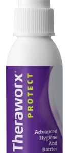 Rinse-Free Skin Cleanser with Silver Theraworx Protect Advanced Hygiene and Barrier System Liquid 1.7 oz. Pump Bottle Lavender Scent